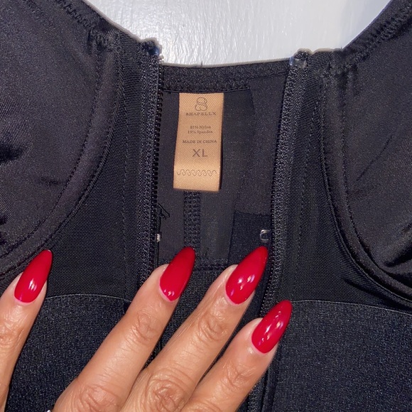 Shapellx AirSlim® ElasticFuse Waistband Shaping Bodysuit Sz XL - Picture 5 of 7